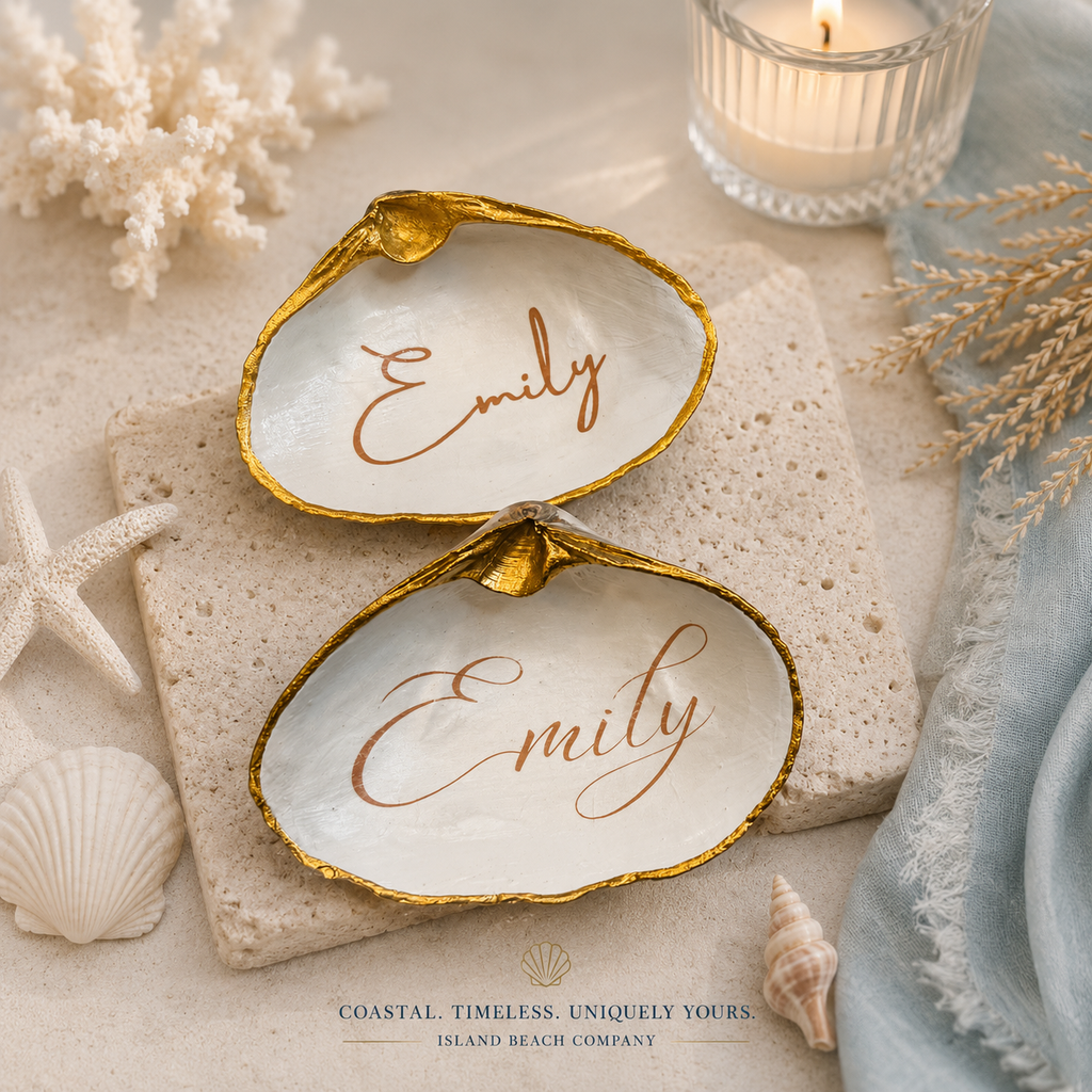 Seashell Custom Name Large